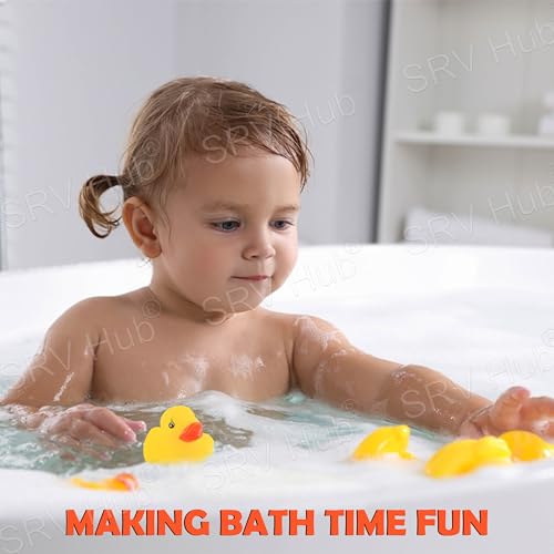 Flashing Floating Bath Duck Toy - Assorted Colours
