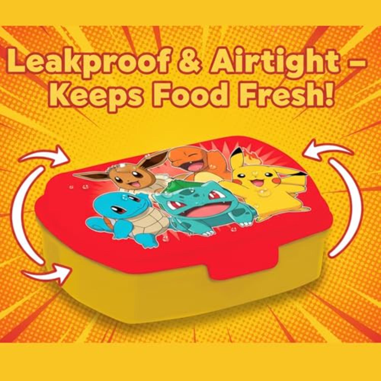 Kids BPA Free Plastic Lunch Box with Cutlery - Assorted