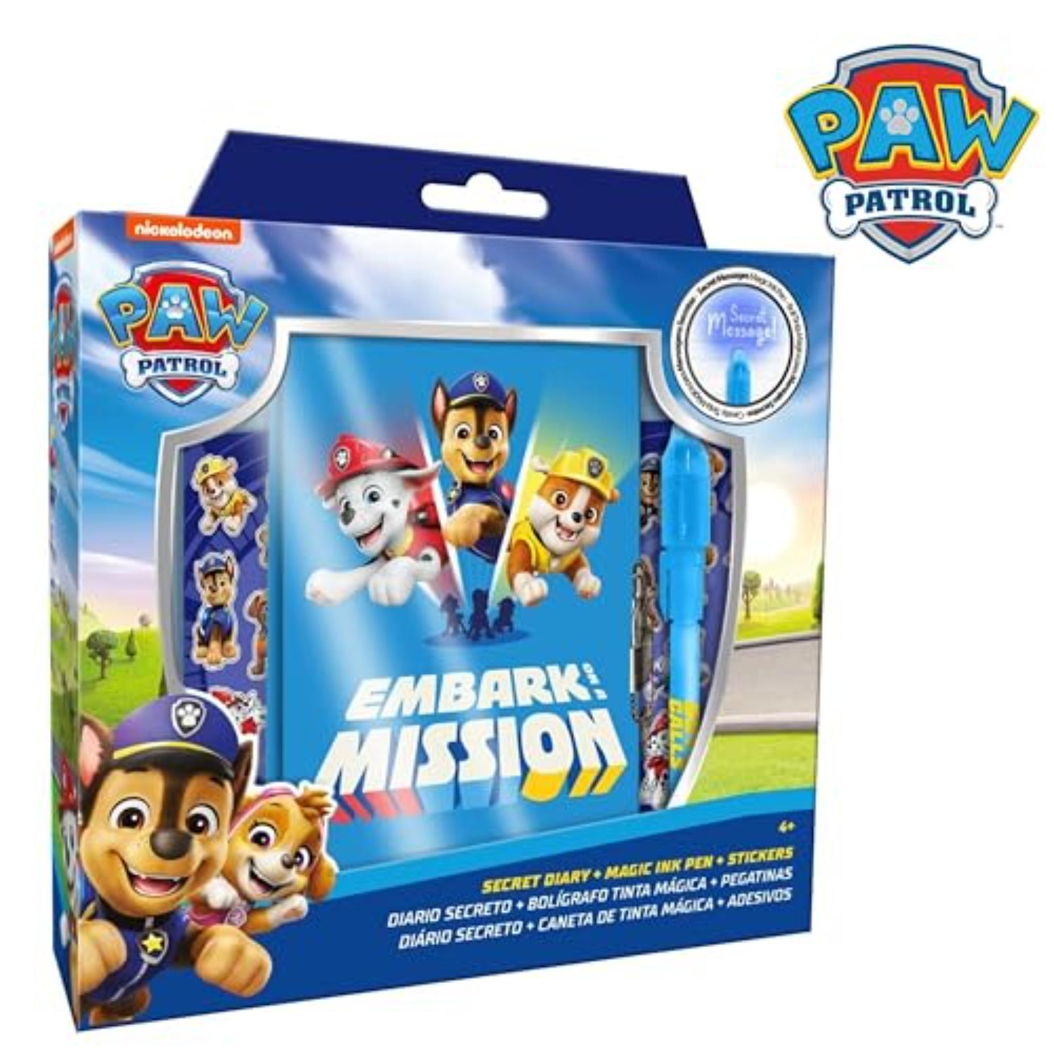 Kids Secret Diary & Magic Ink Pen Stationery Set - Assorted
