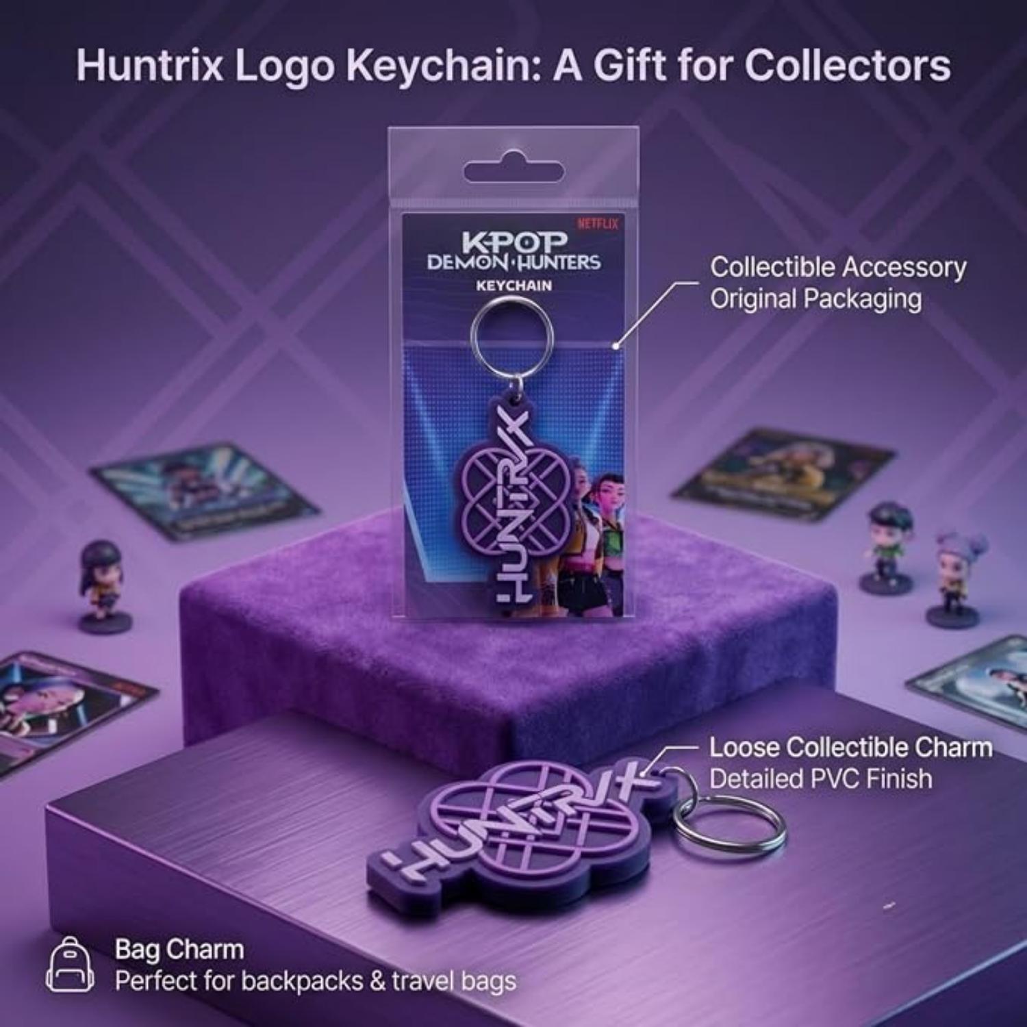 K-POP Demon Hunters Keychain - Random Design