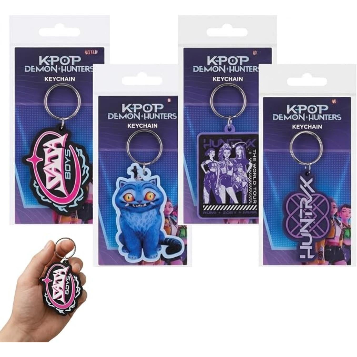 K-POP Demon Hunters Keychain - Random Design