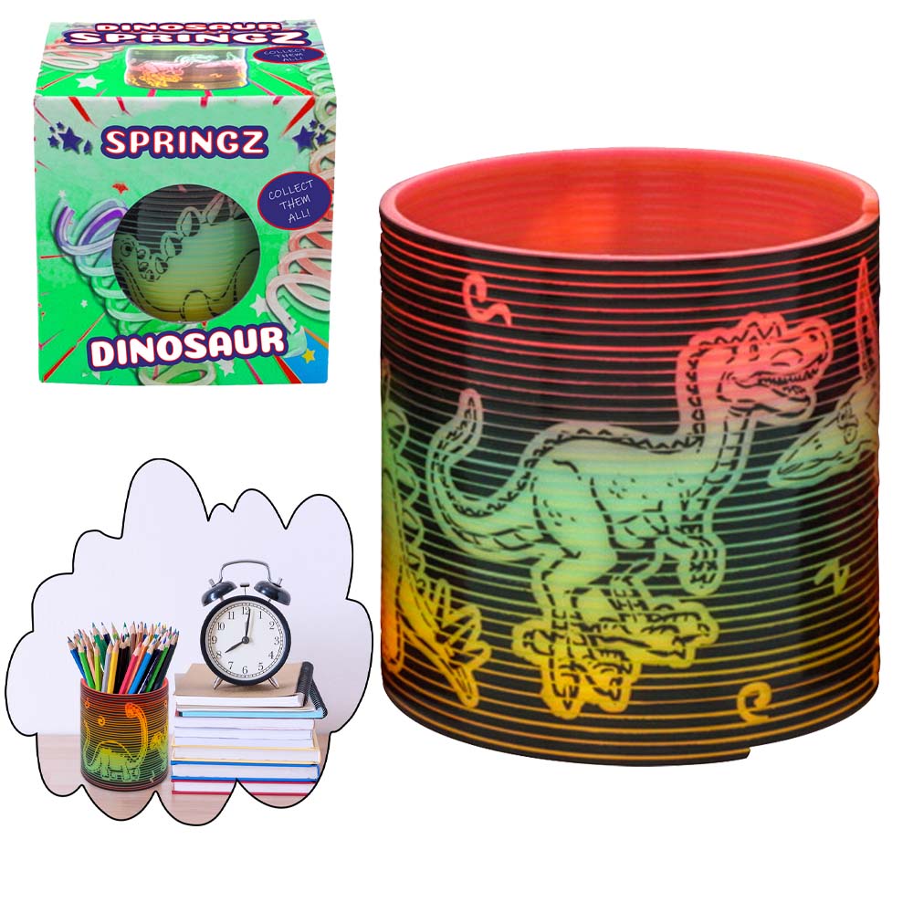 Dinosaur Magic Spring 1x Random Colour-6.5cm