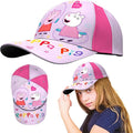 Peppa Pig Kids Licensed Cotton Baseball Cap 52cm - Light Purple
