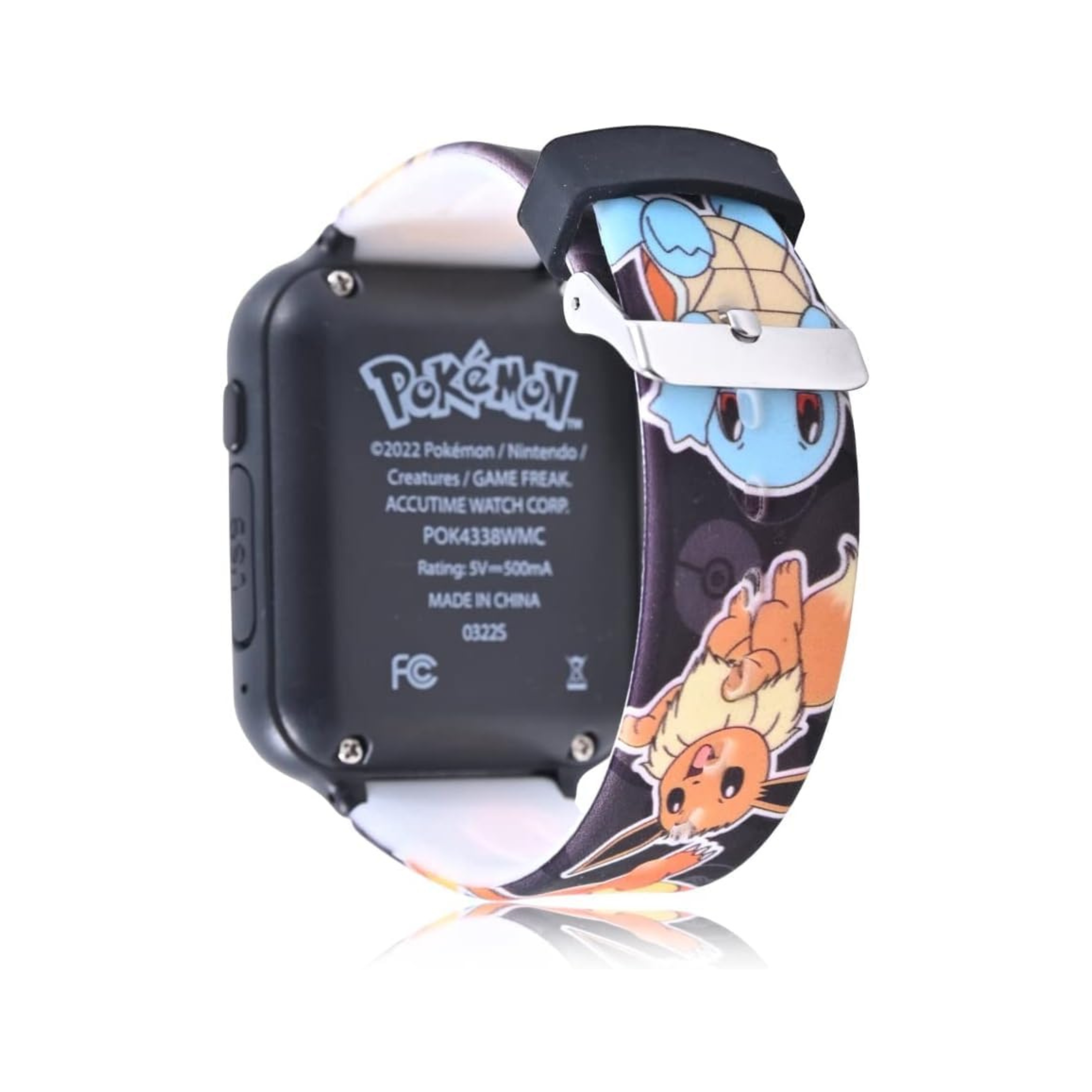 Pokemon Black Kids Interactive Smart Watch - 22cm