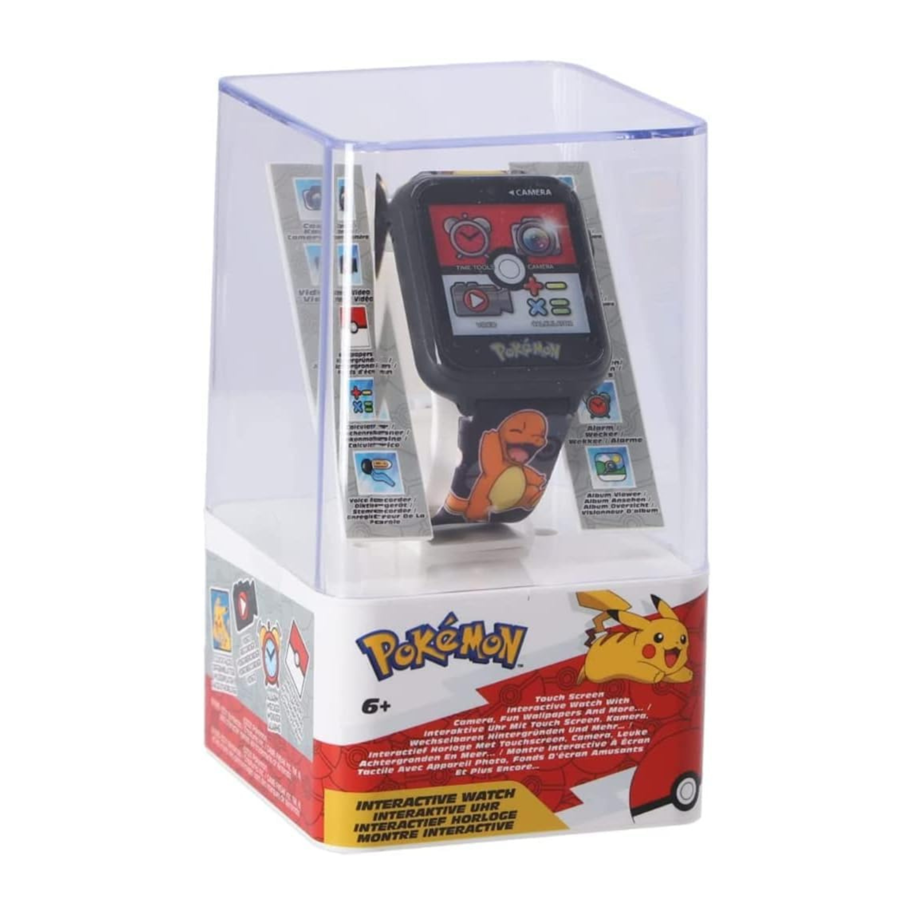 Pokemon Black Kids Interactive Smart Watch - 22cm