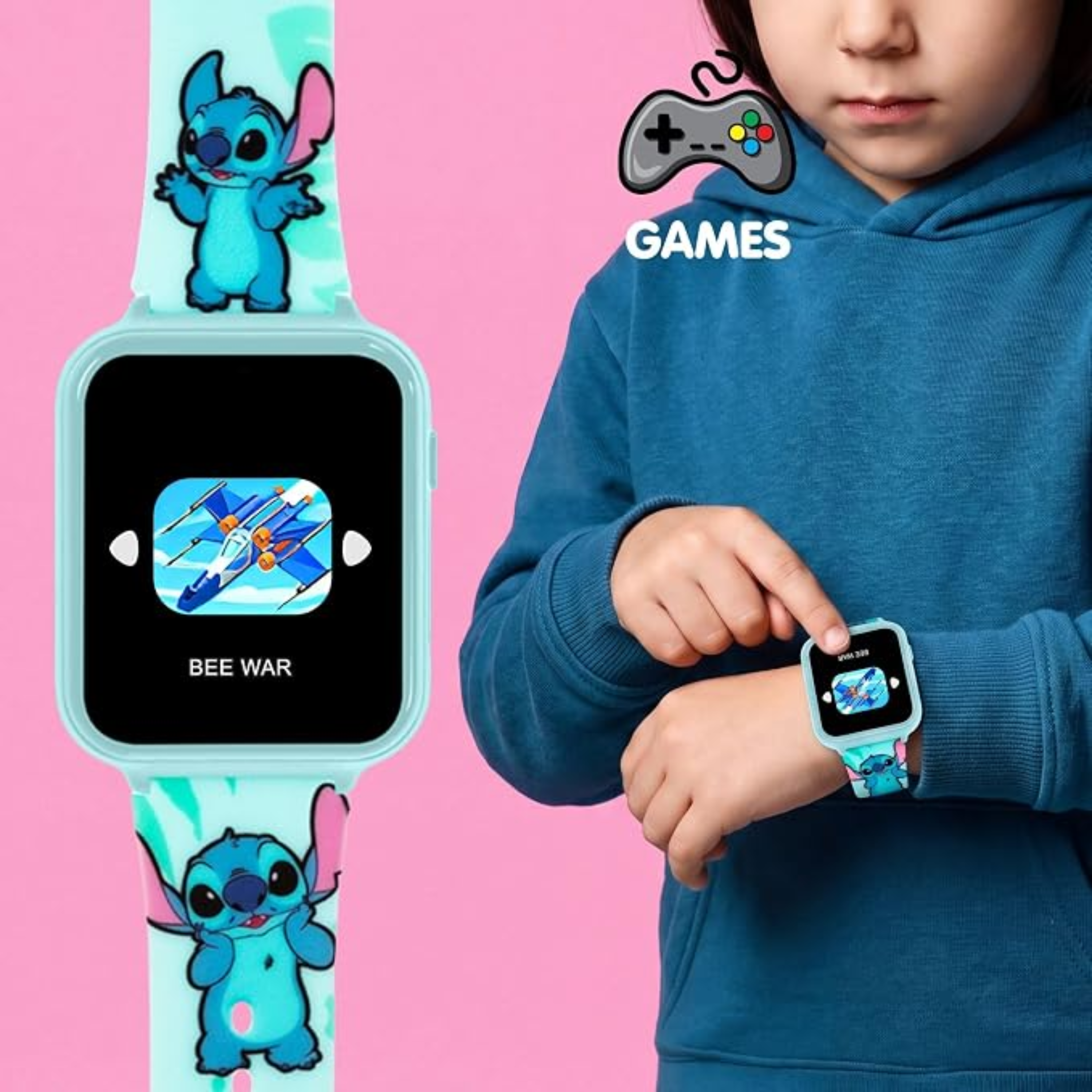 Disney Stitch Kids Interactive Smart Watch - 22cm