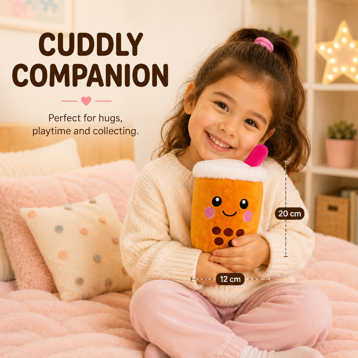 Bubble Tea Plush Toy 20cm