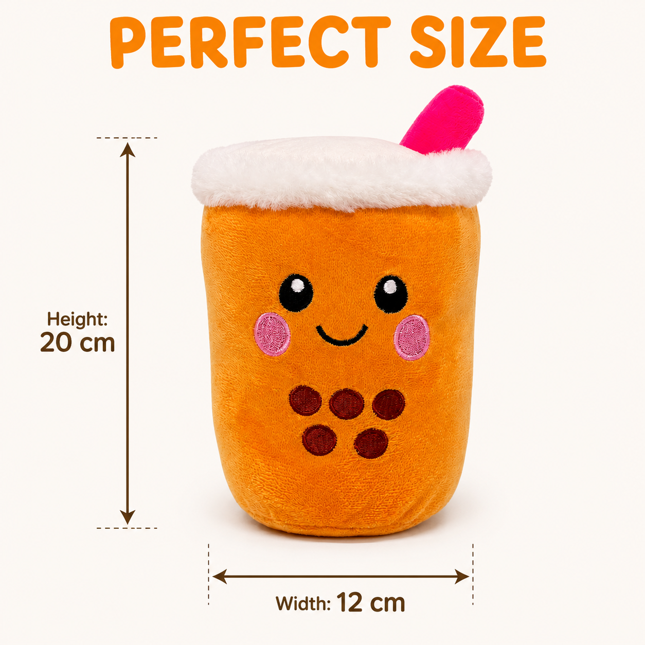Bubble Tea Plush Toy 20cm