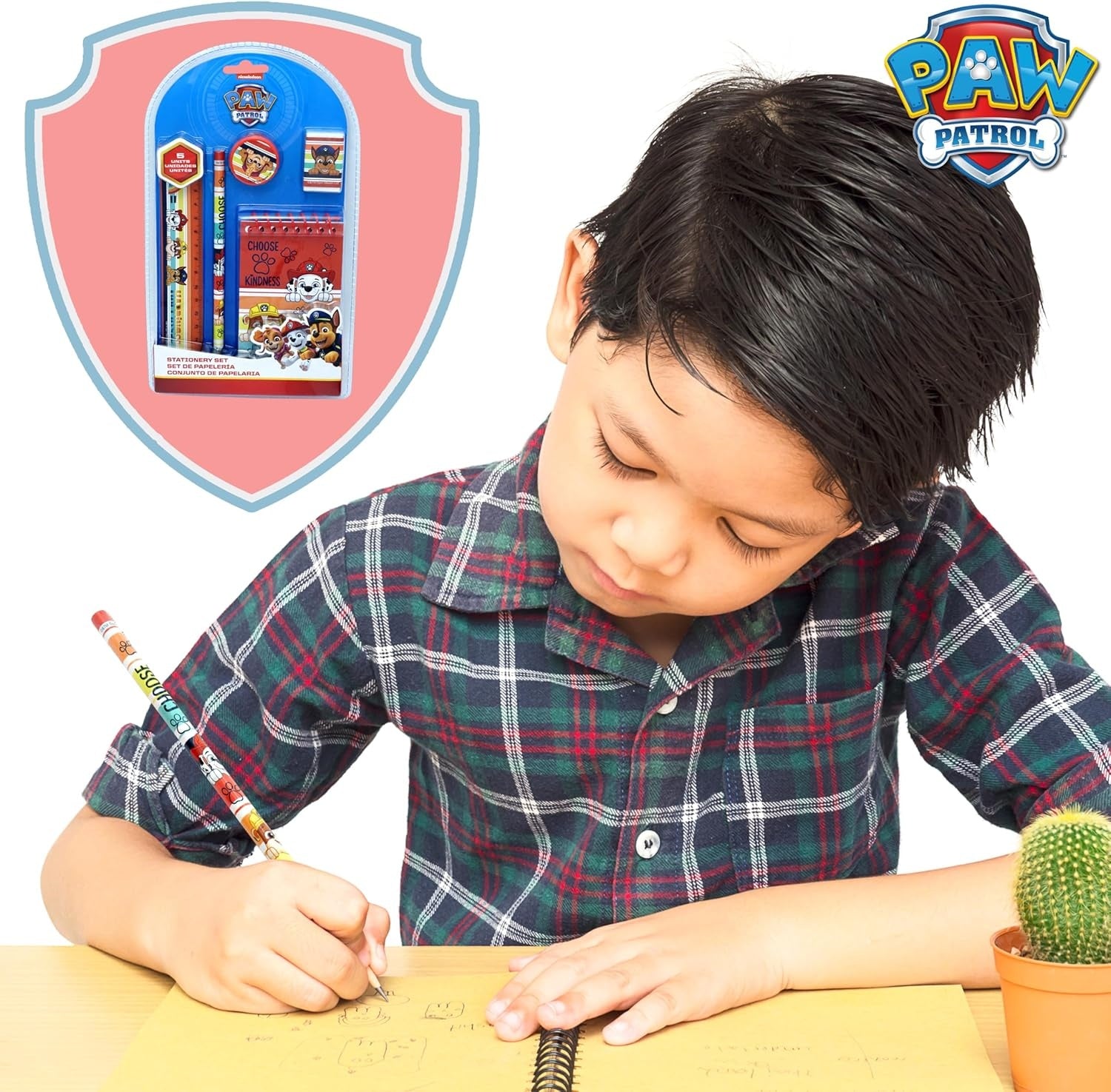 5PCs School Stationery Set - Assorted