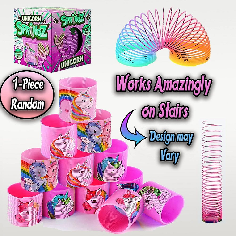 Unicorn Magic Spring-Pink Rainbow Heart