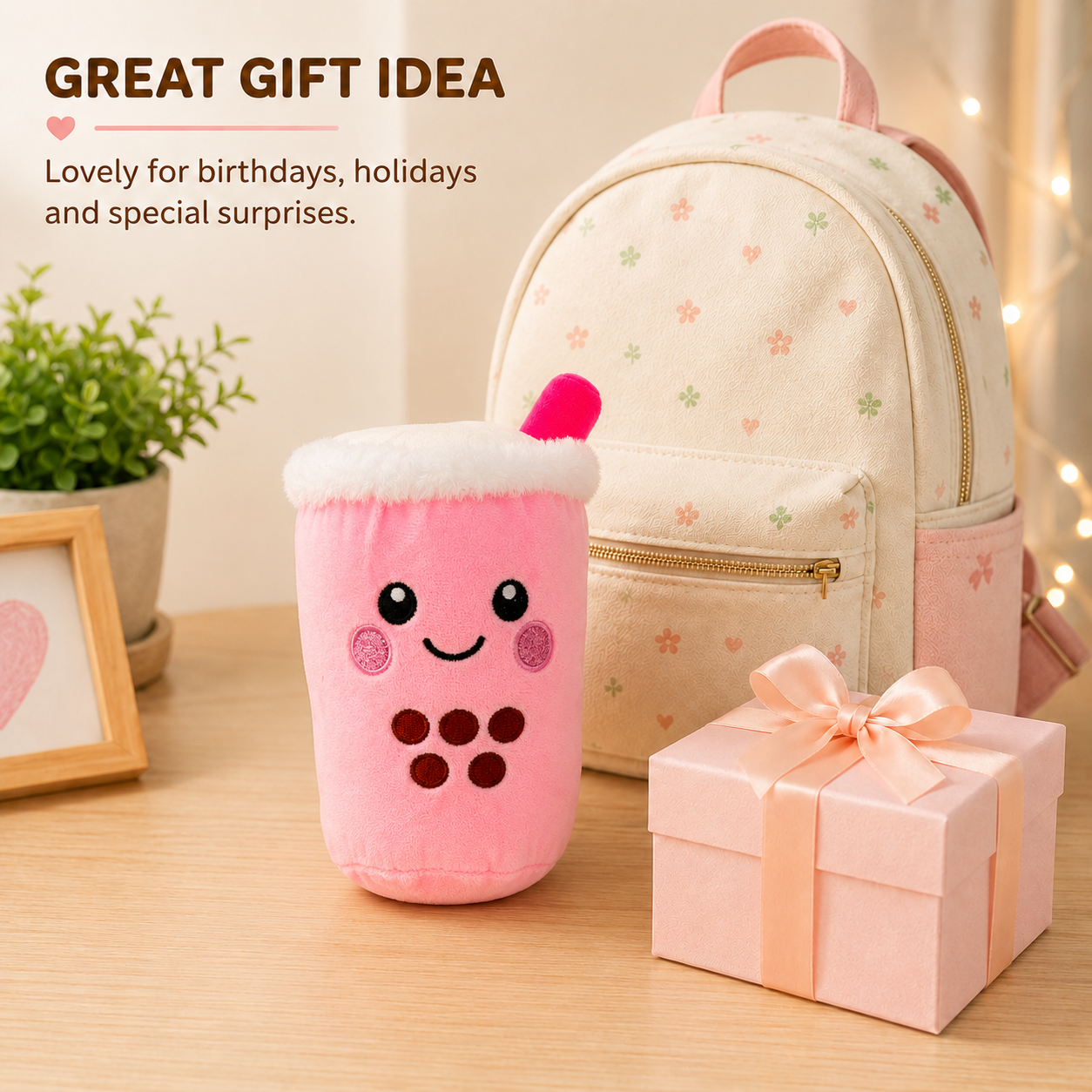Bubble Tea Plush Toy 20cm