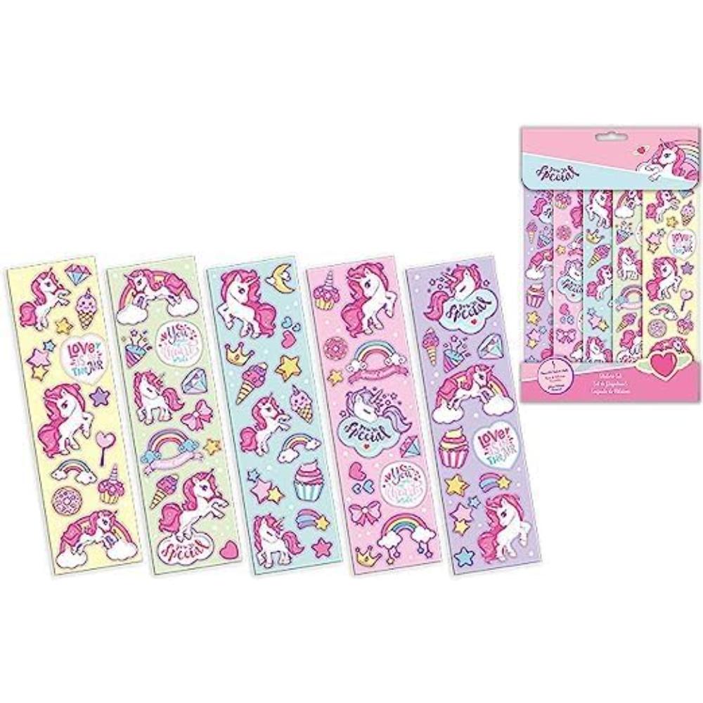 Unicorn Sticker Set 5 Pack
