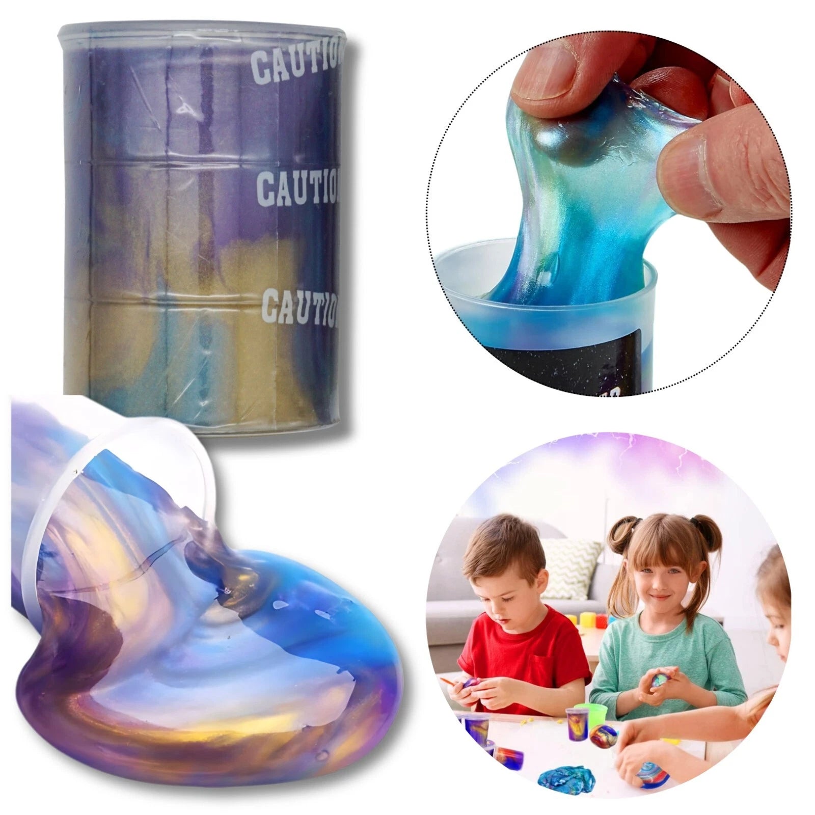Galaxy Crystal Slime Putty 140g