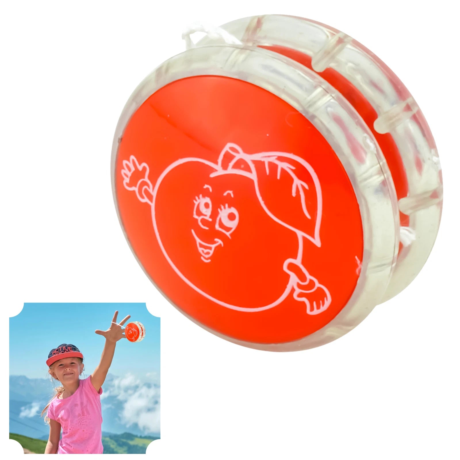 4cm Fruit Printed Responsive YoYo