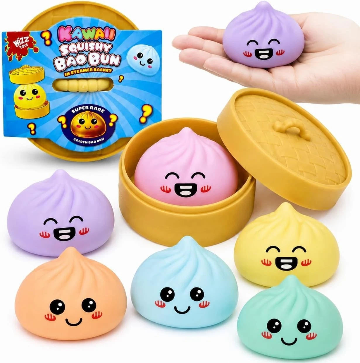 5cm Mini Pastel Dumpling Toy