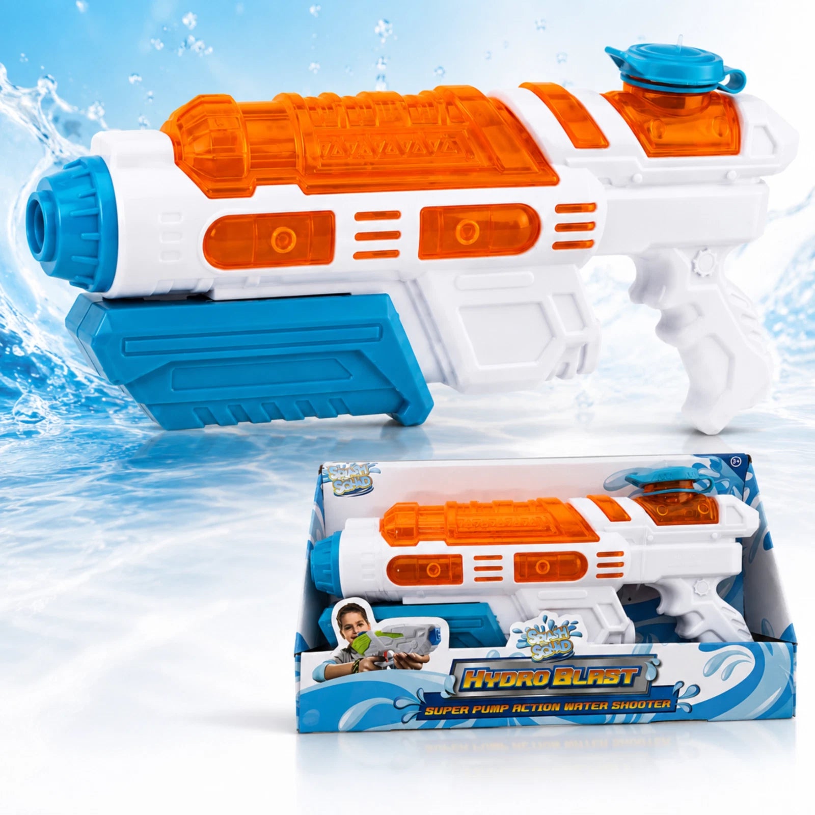 33cm Big Pump Action Water Gun – 8m Range