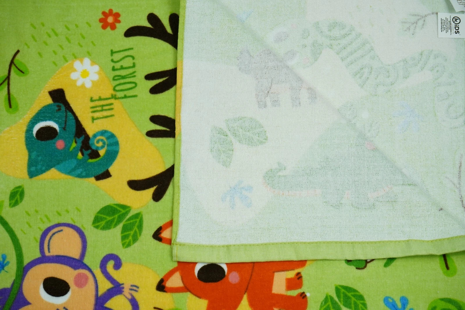 Kids Hooded Towel Poncho Cotton 120cm