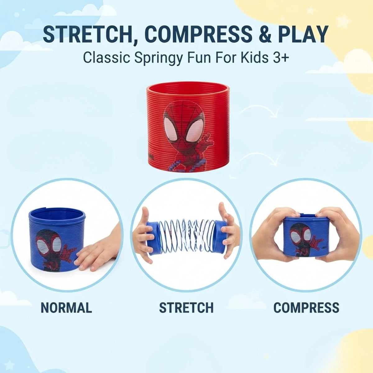 Spidey Magic Spring Toy 7cm – view 3