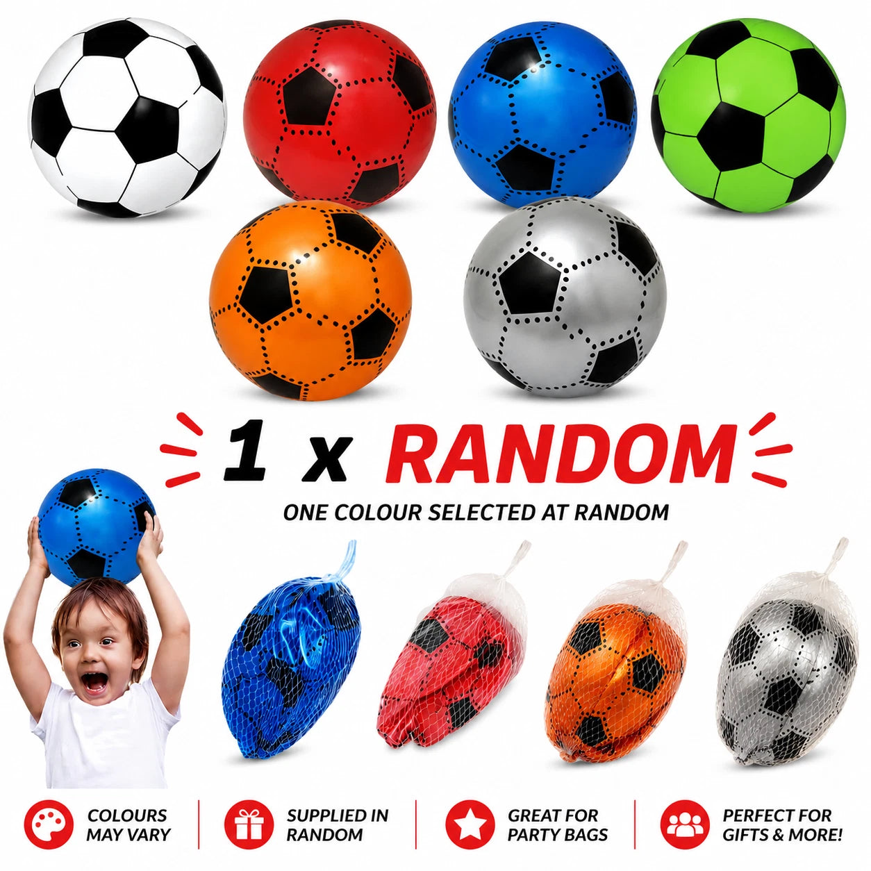 66cm Inflatable Kids Soccer PVC Football