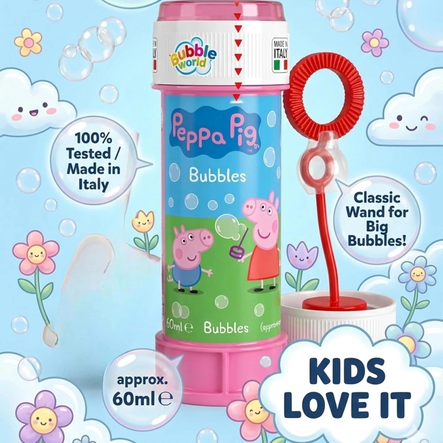 60ml Bubble Tube with Puzzle Lid