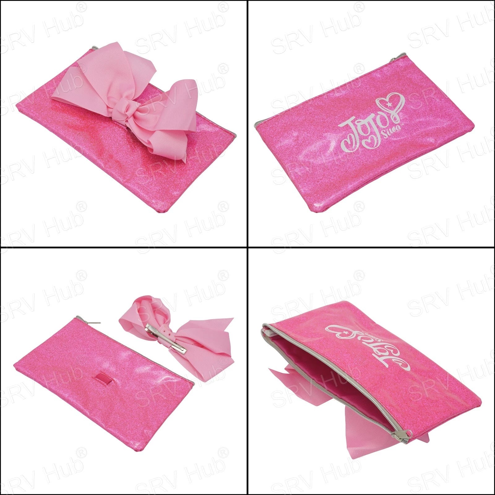 Flat Zipped Pencil Case- Assorted