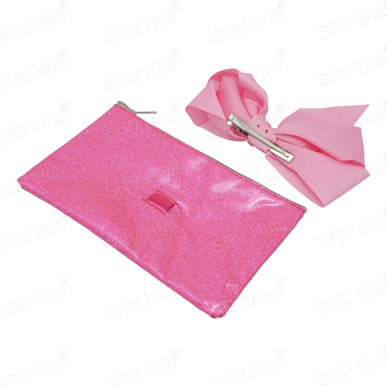 Flat Zipped Pencil Case- Assorted