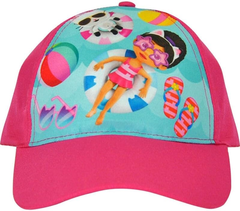 Gabby's Dollhouse Polyester Baseball Cap 3-7 Years - Assorted Colours