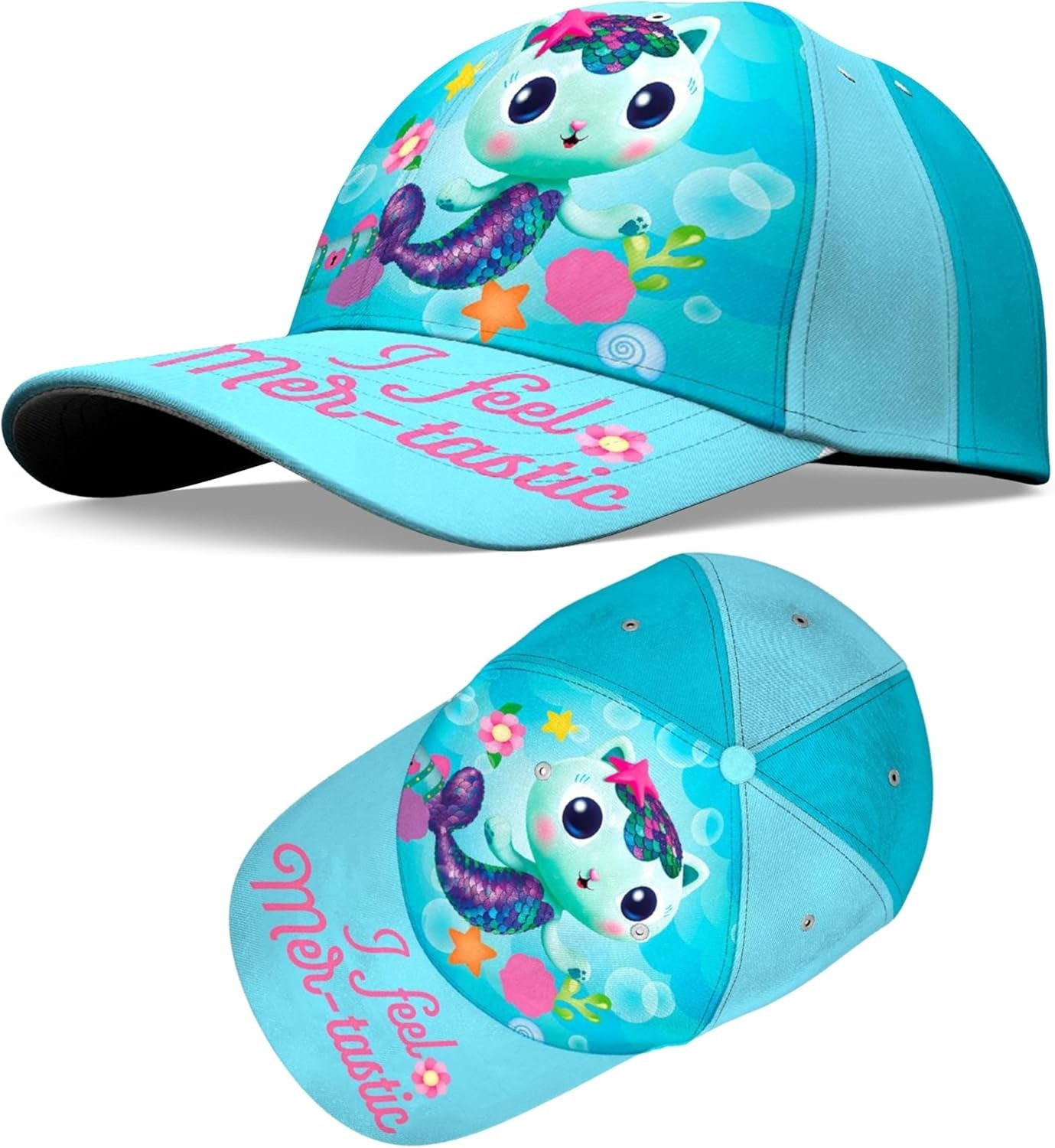 Gabby's Dollhouse Cotton Baseball Cap 3-7 Years - Assorted Colours