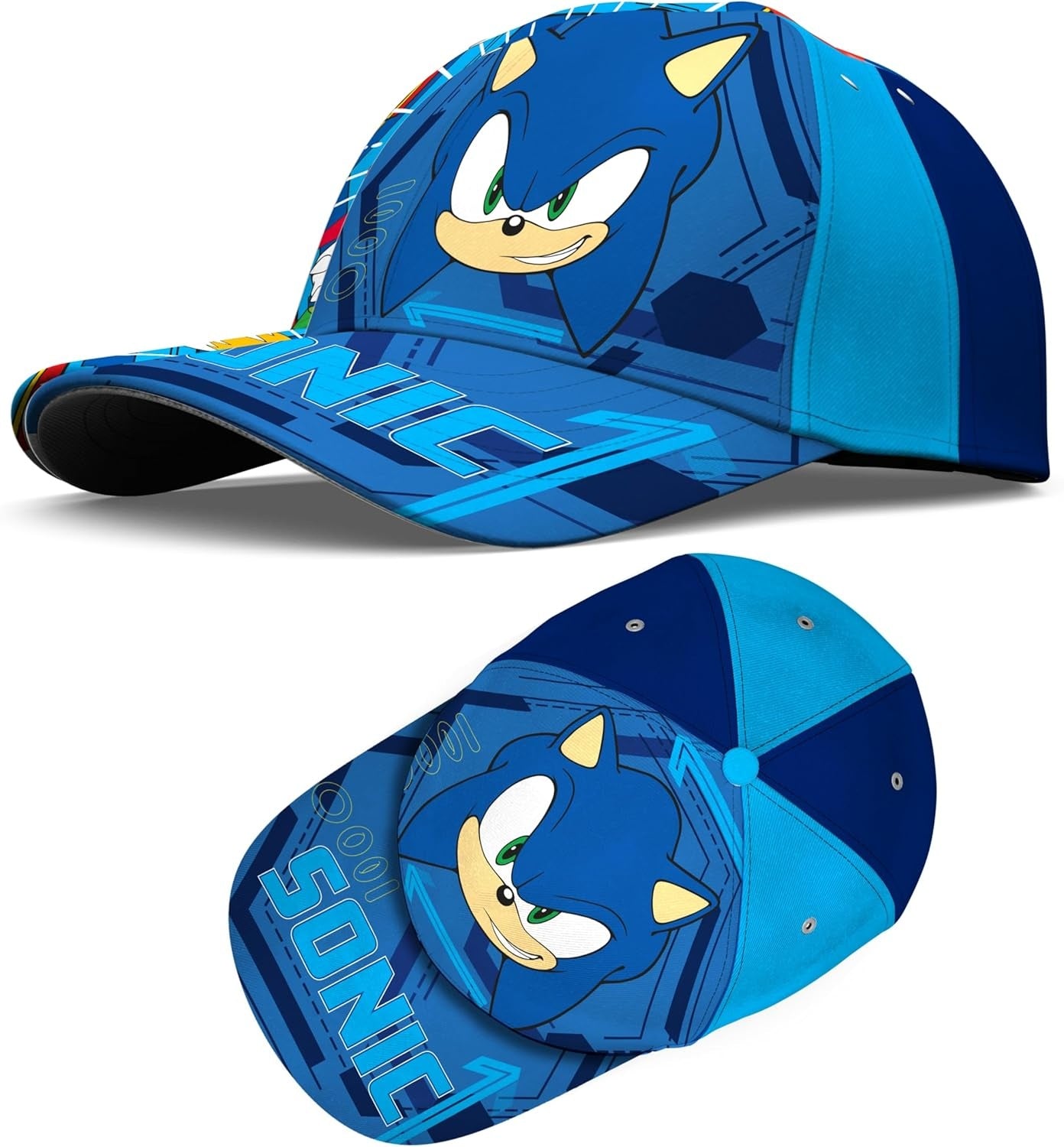 Sonic the Hedgehog Cotton Baseball Cap 3-7 Years - Assorted Colours