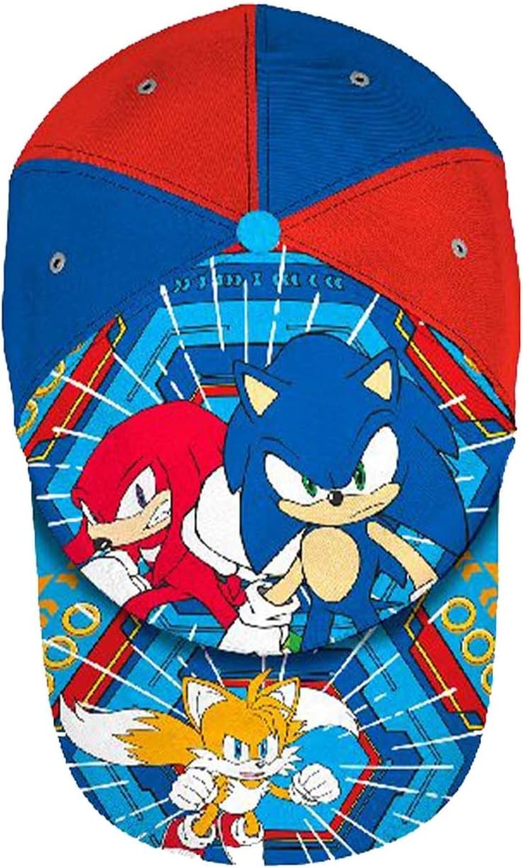 Sonic the Hedgehog Cotton Baseball Cap 3-7 Years - Assorted Colours