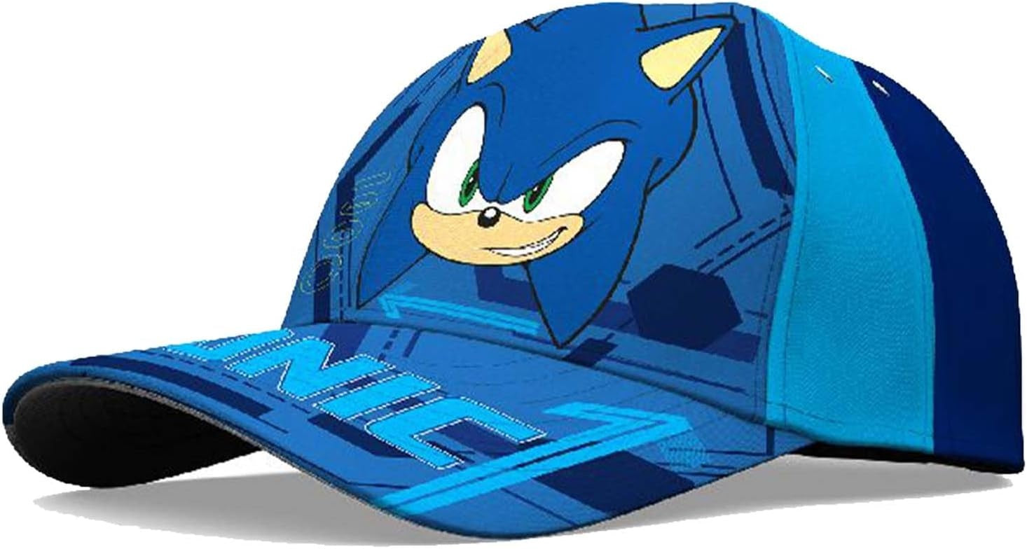 Sonic the Hedgehog Cotton Baseball Cap 3-7 Years - Assorted Colours