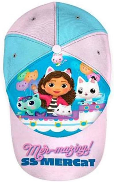 Gabby's Dollhouse Cotton Baseball Cap 3-7 Years - Assorted Colours