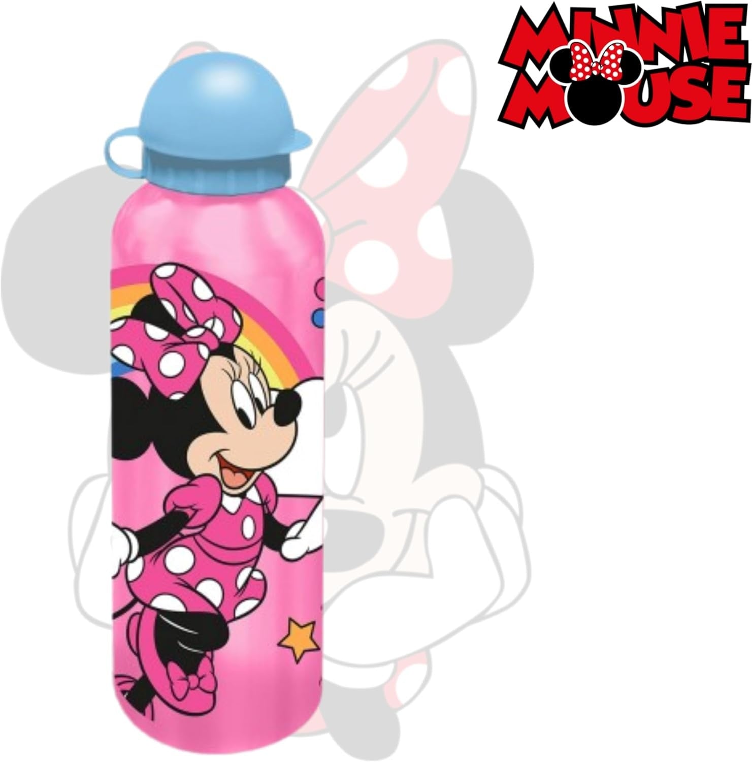 Minnie Mouse Aluminium Water Bottle 500ml
