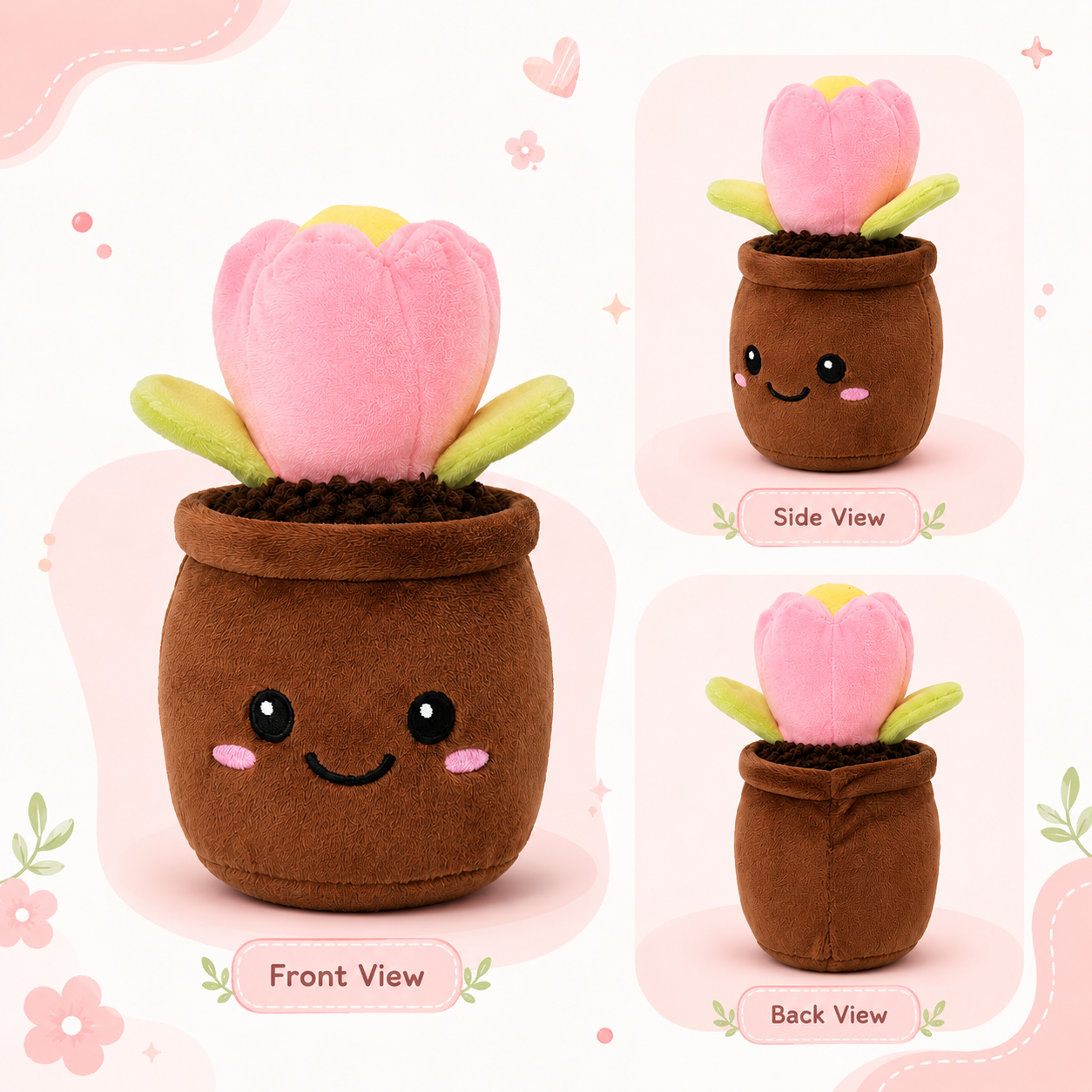 Soft Plushie Plant Plush Toy