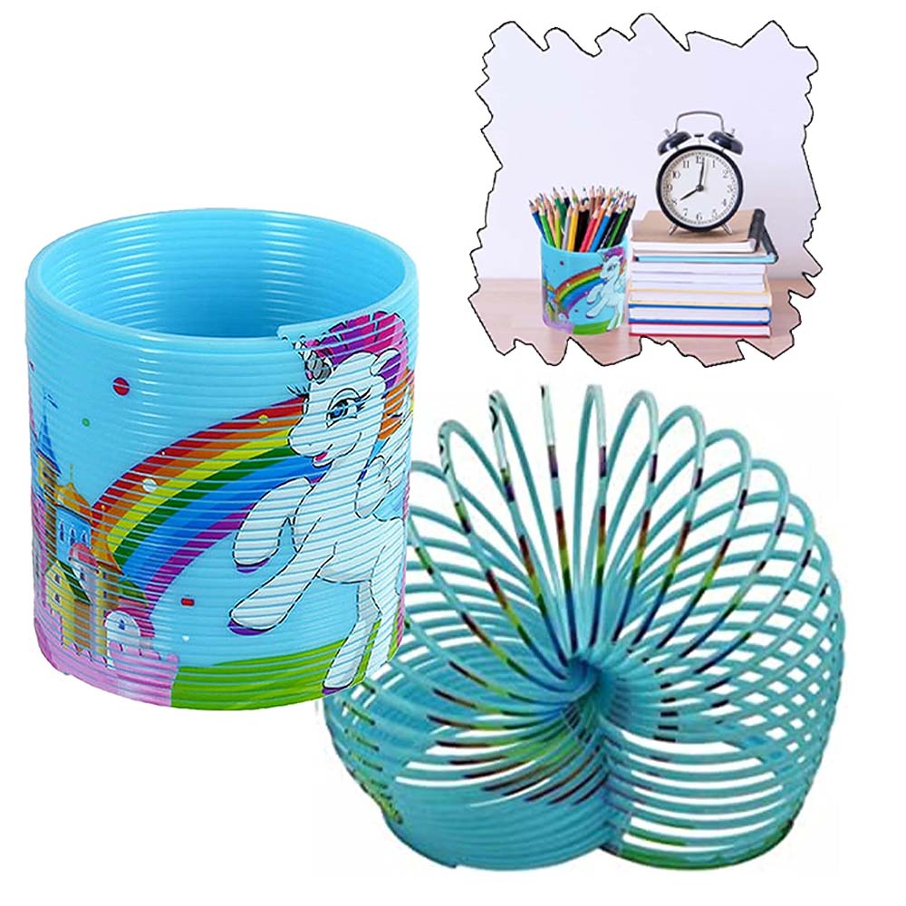 Unicorn Magic Spring-Blue Rainbow
